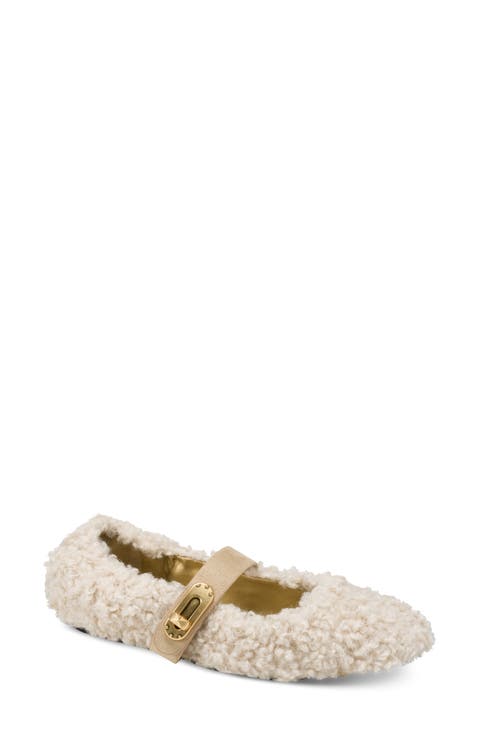 Anselm Cozy Mary Jane Flat