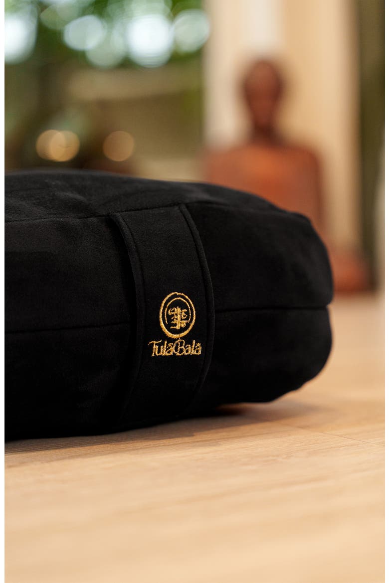 Yoga Bolster - Meduim Density and Support, Alternate, color, Black