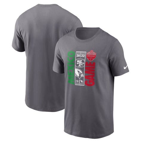Men's Nike Heather Gray San Francisco 49ers vs. Arizona Cardinals Essential Mexico Game T-Shirt