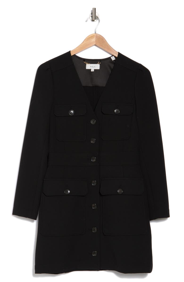 A.L.C. Iris Long Sleeve Dress, Alternate, color,