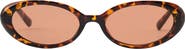 Fifth & Ninth Taya 53mm Polarized Oval Sunglasses