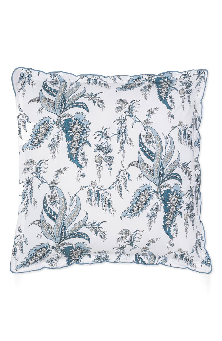 Matouk Apolline Euro Sham, Main, color, Mediterranean