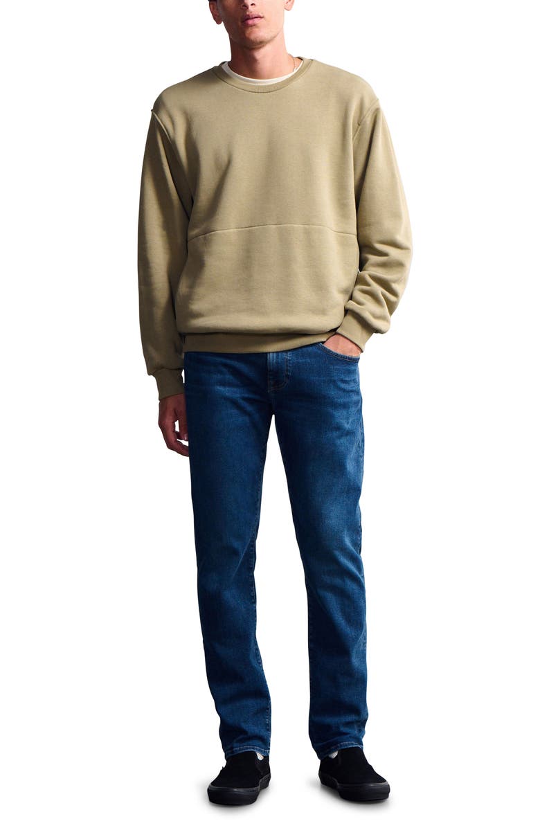 General Denim Works Ride Slim Fit Jeans, Alternate, color, Dark Brushed Denim