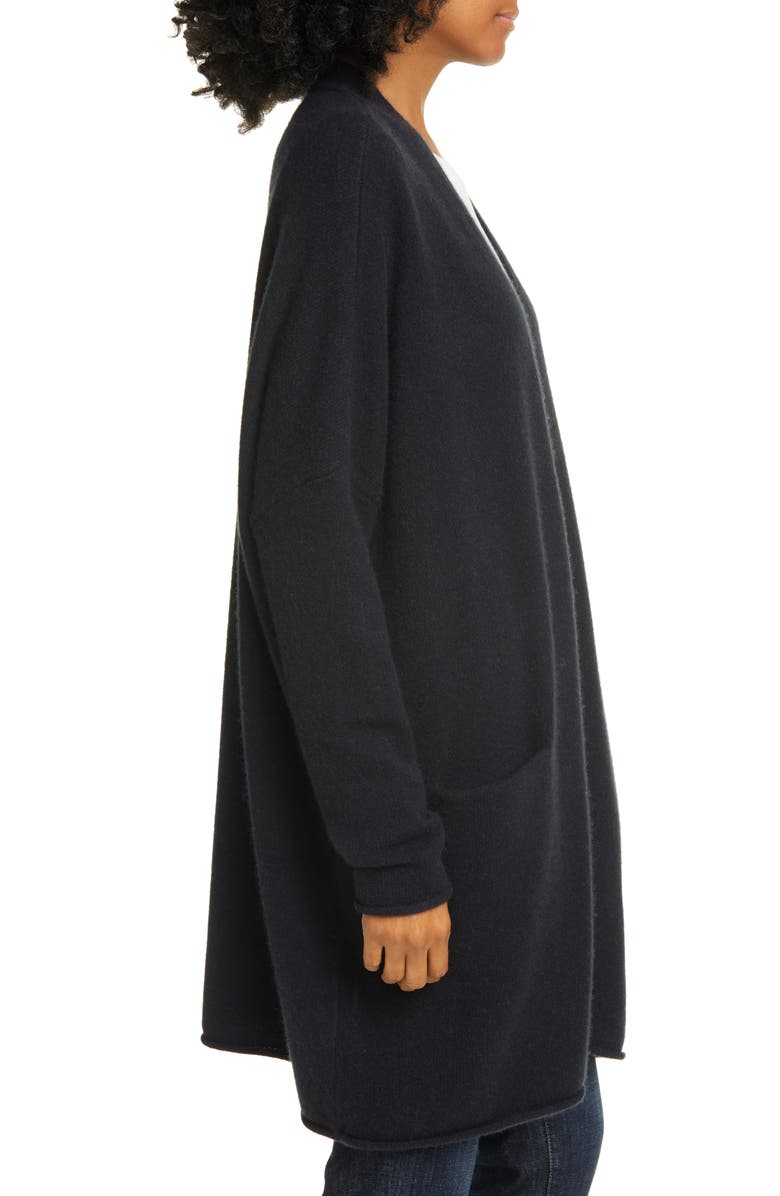 Nordstrom Signature Brushed Cashmere Cardigan, Alternate, color, 