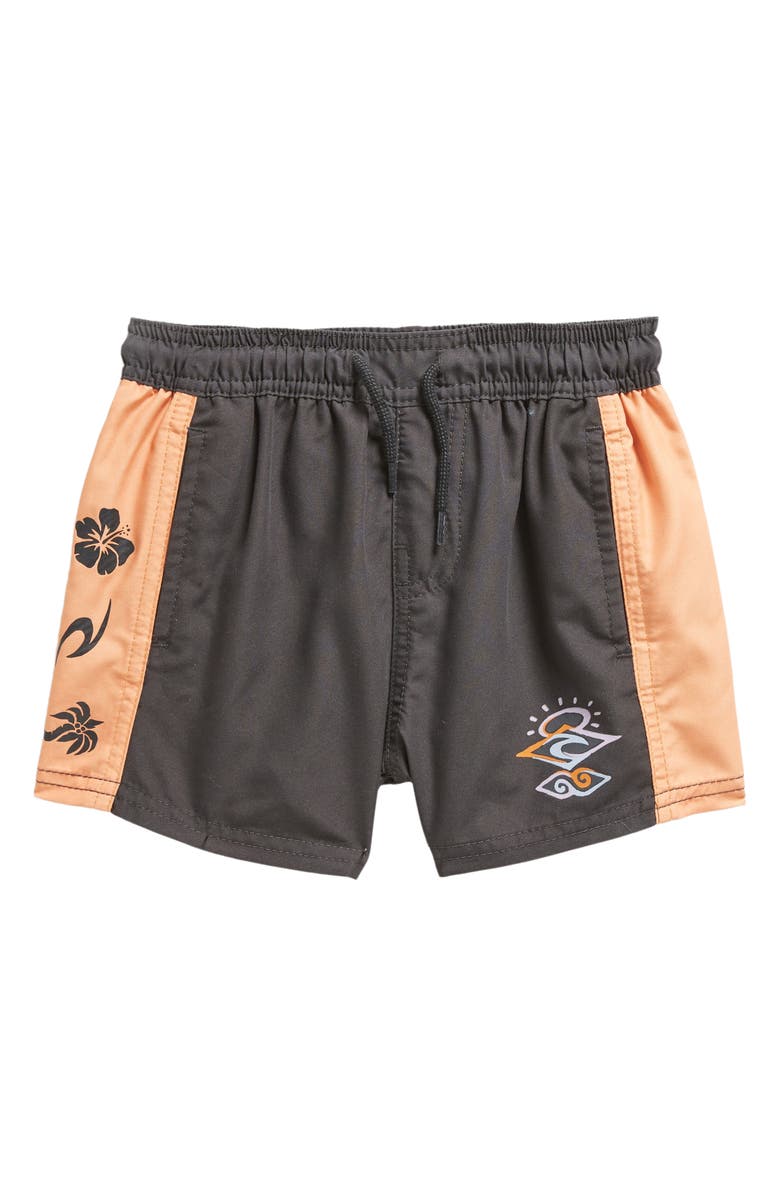 Rip Curl Kids' Static Block Volley Swim Trunks, Main, color, 