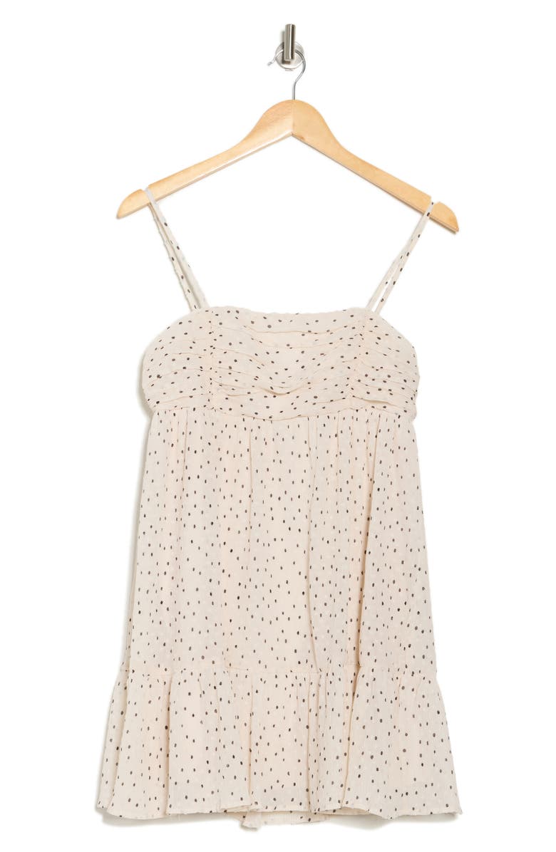 Lush Ruffle Hem Babydoll Minidress, Alternate, color,