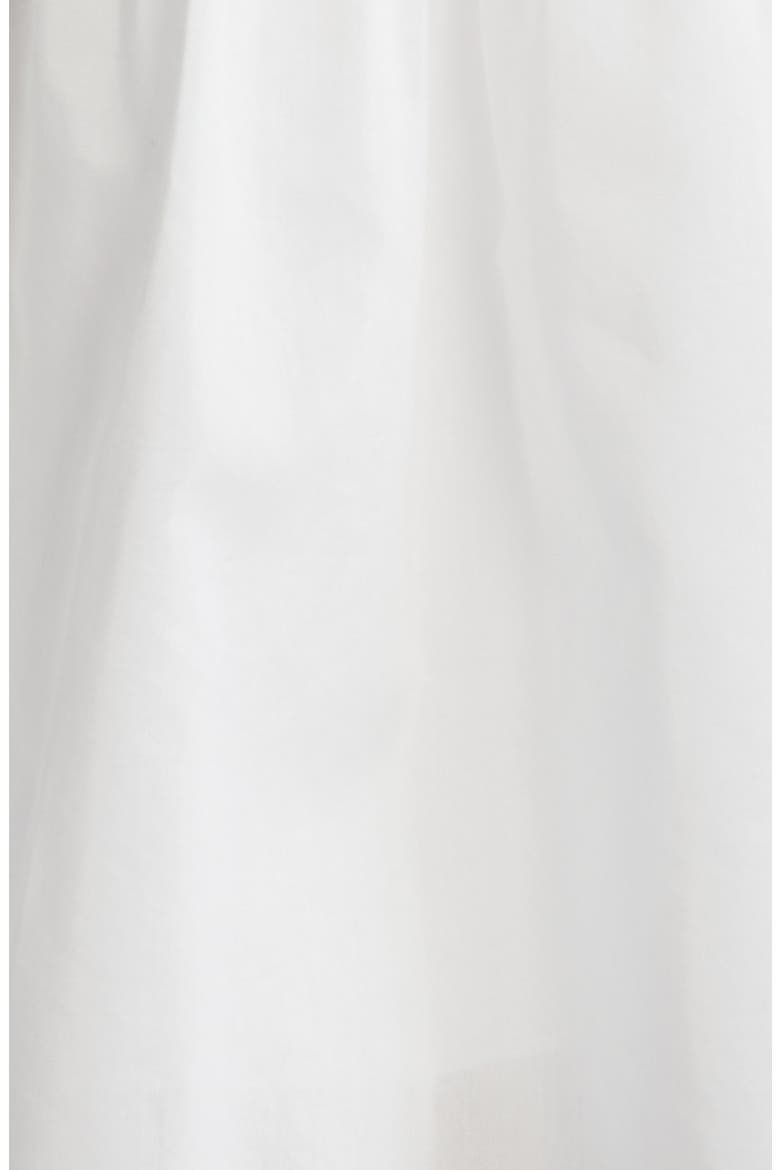 Viola Long Sleeve Cotton & Silk Shirtdress, Alternate, color, WHITE