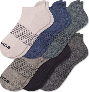 Marled Assorted 6-Pack Ankle Socks