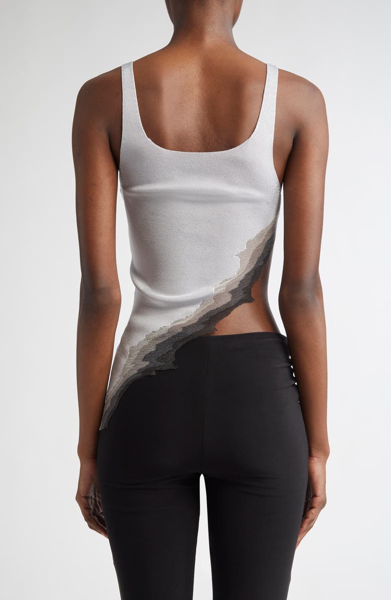 GRACE LING Flame Rib Tank, Alternate, color, Ash Grey
