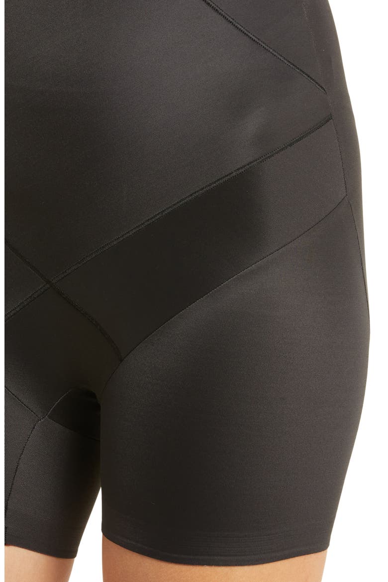 Tummy Tuck High Waist Boy Shorts Shaper, Alternate, color, BLACK