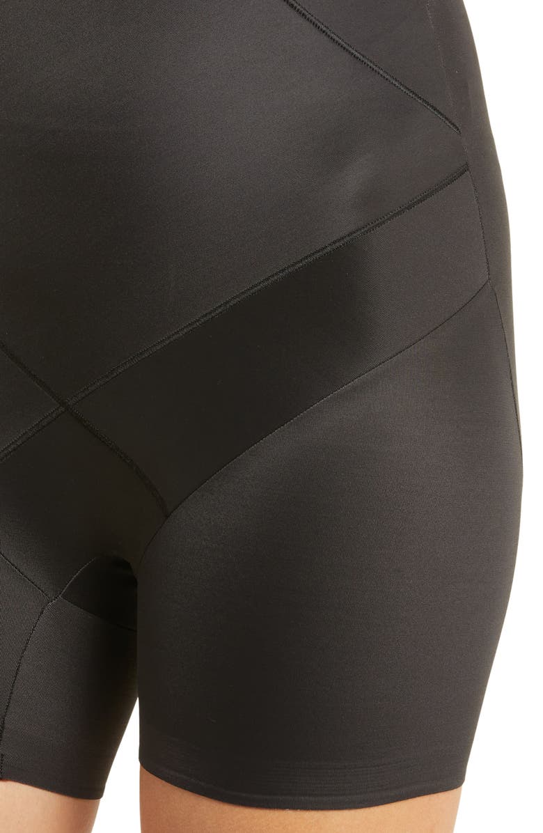 Miraclesuit<sup>®</sup> Tummy Tuck High Waist Boy Shorts Shaper, Alternate, color, Black
