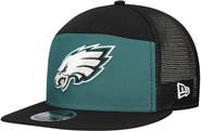New Era Men's New Era Midnight Green/Black Philadelphia Eagles Outdoor Split Panel 9FIFTY Snapback Hat