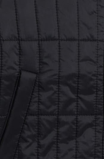 Kids' Quilted Hooded Jacket