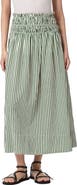 AllSaints Kali Stripe Cotton Maxi Skirt