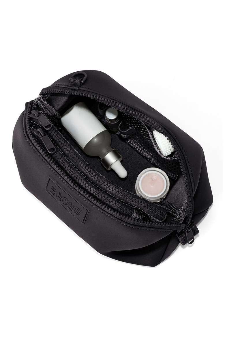 Hunter Large Neoprene Toiletry Bag, Alternate, color, ONYX