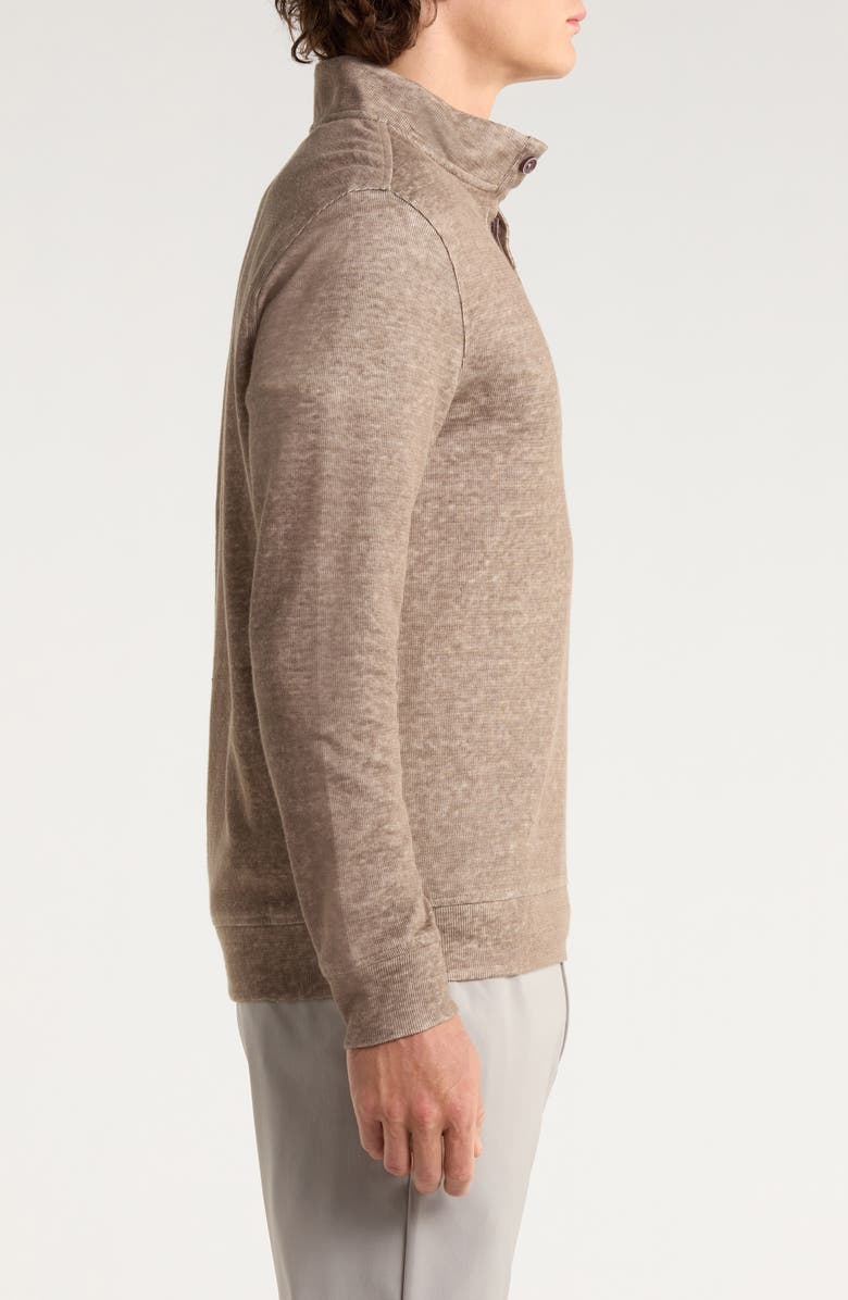 Robert Barakett Nomi Quarter Zip Pullover, Alternate, color, Pottery