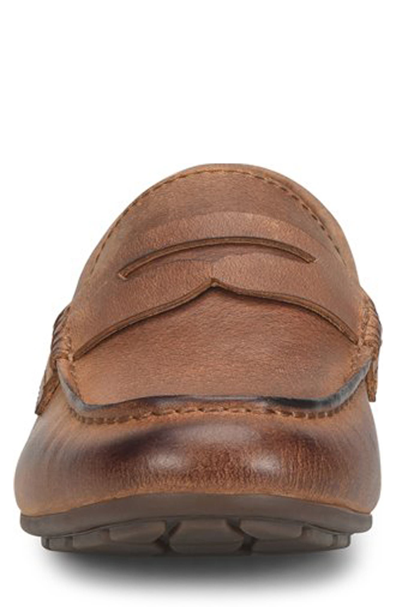 Børn Liam Penny Loafer, Alternate, color, Rust Leather