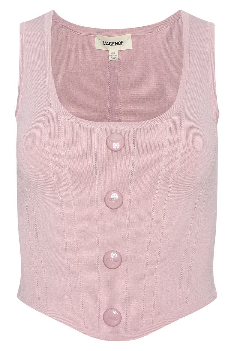 Dove Pointelle Sweater Tank, Alternate, color, MISTY ROSE