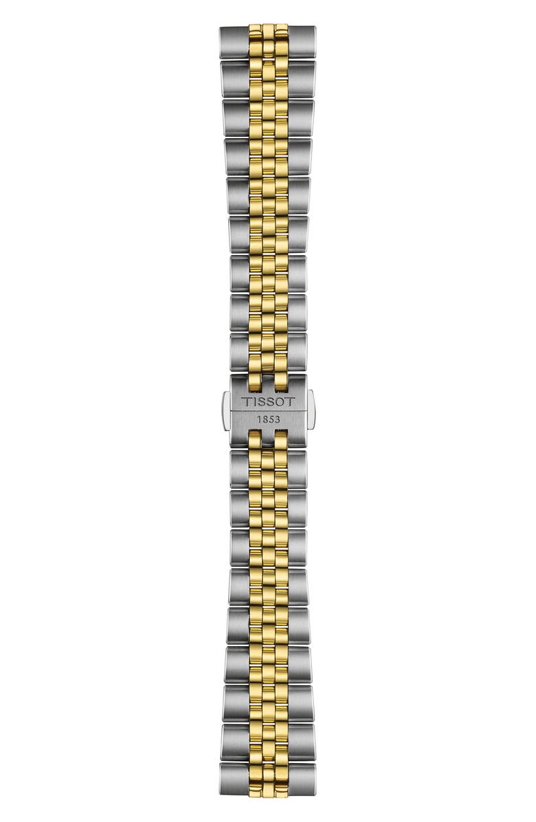 Tissot PR516 Powermatic 80 Automatic Bracelet Watch, 38mm, Alternate, color, Two Tone