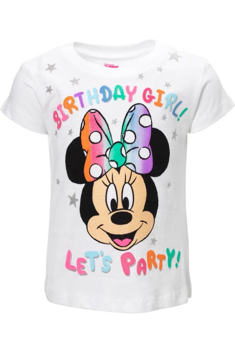 Minnie Mouse Birthday Graphic T-Shirt