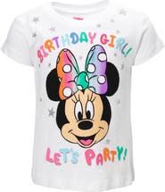 Disney Minnie Mouse Birthday Graphic T-shirt (toddler, Little Kid & Big Kid)