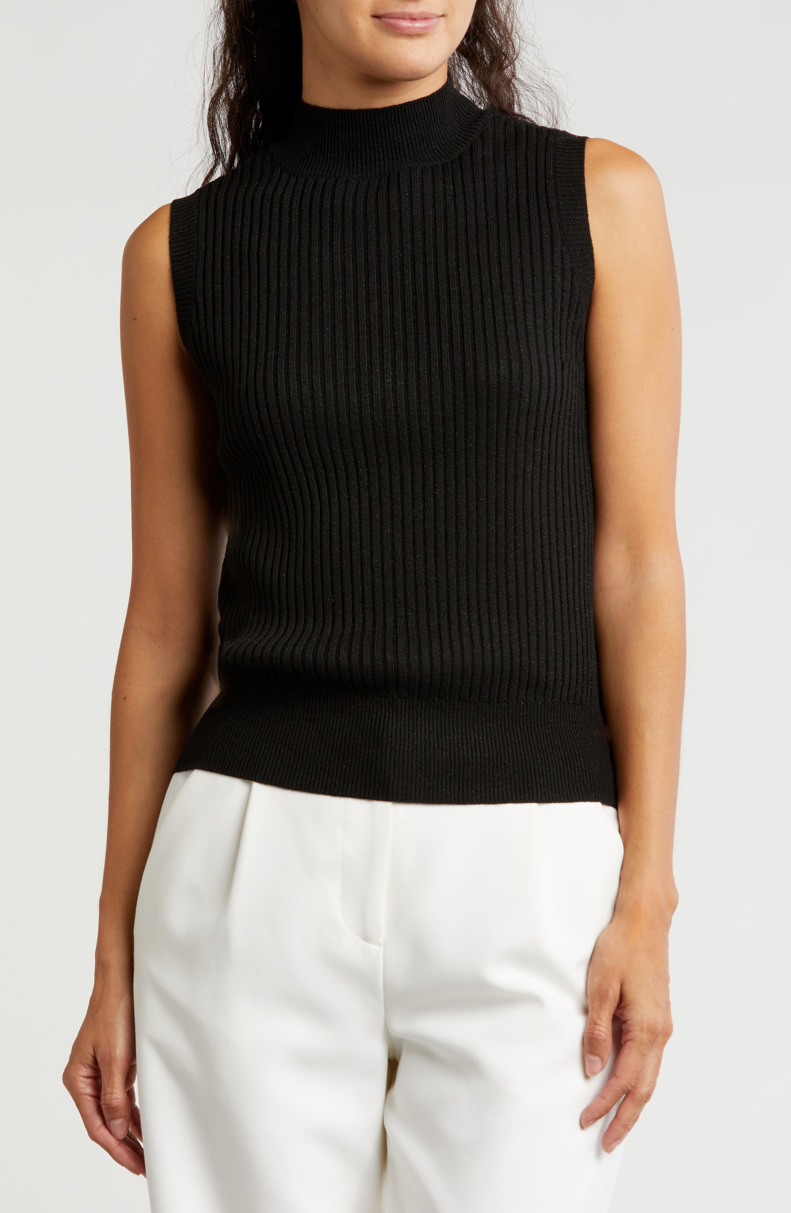 Gemma + Jane Sleeveless Rib Sweater