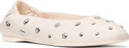 Kate Spade New York halo studded leather ballet flat