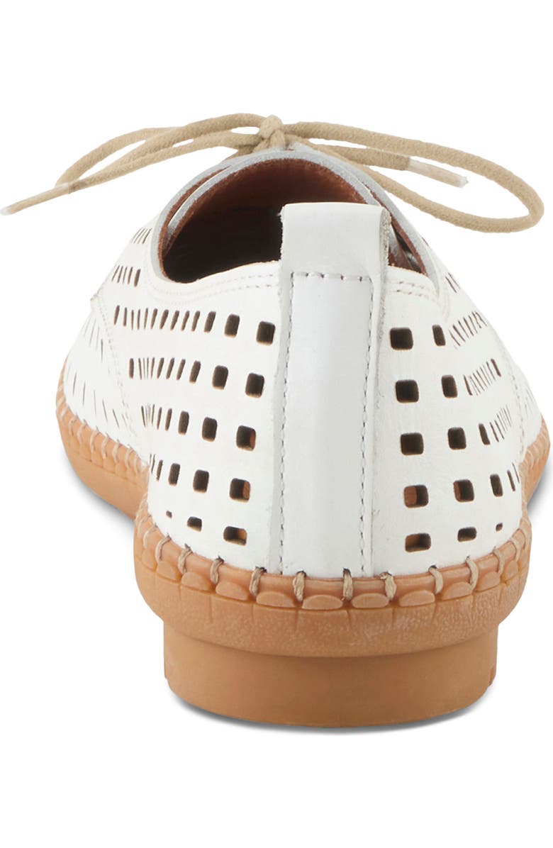 Spring Step Deysi Perforated Derby, Alternate, color, White