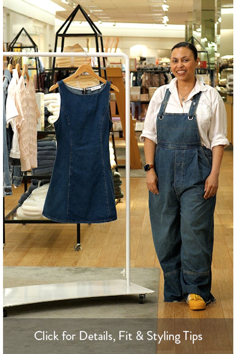 Katina Denim Fit & Flare Minidress video