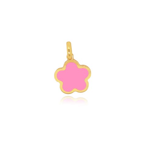 Bubblegum Pink Flower Charm