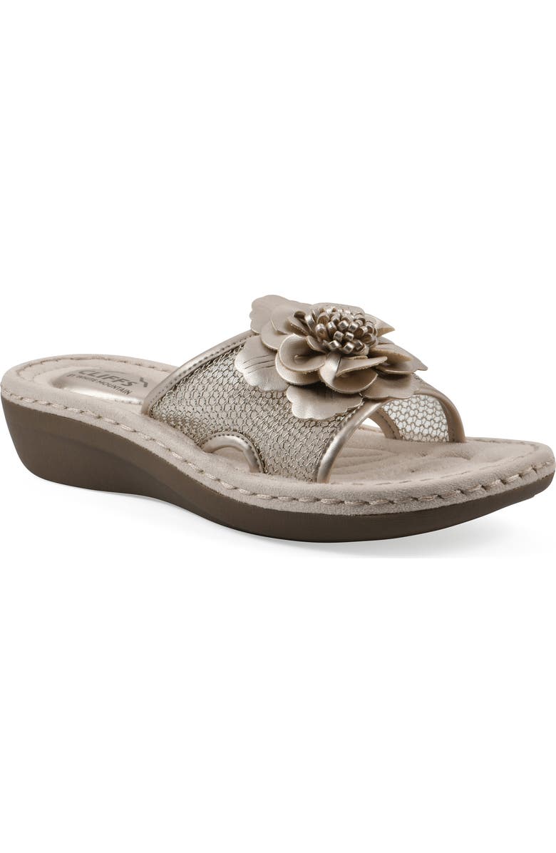 CLIFFS BY WHITE MOUNTAIN Chill Slide Sandal, Main, color,