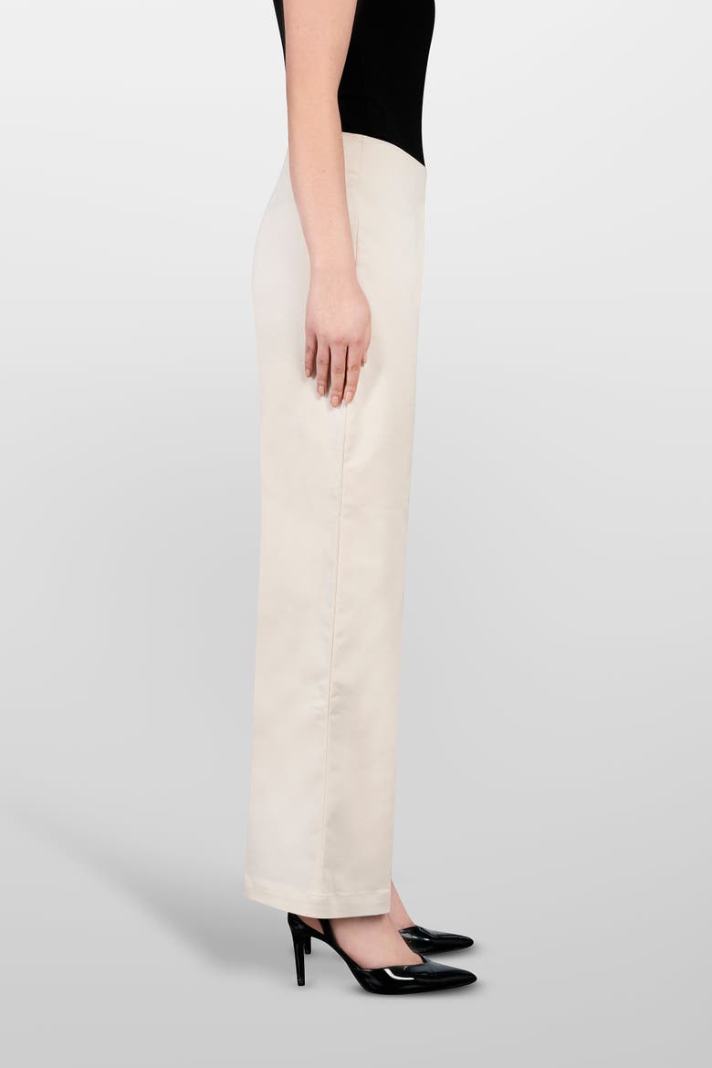 Drill Palazzo Pants, Alternate, color, Beige