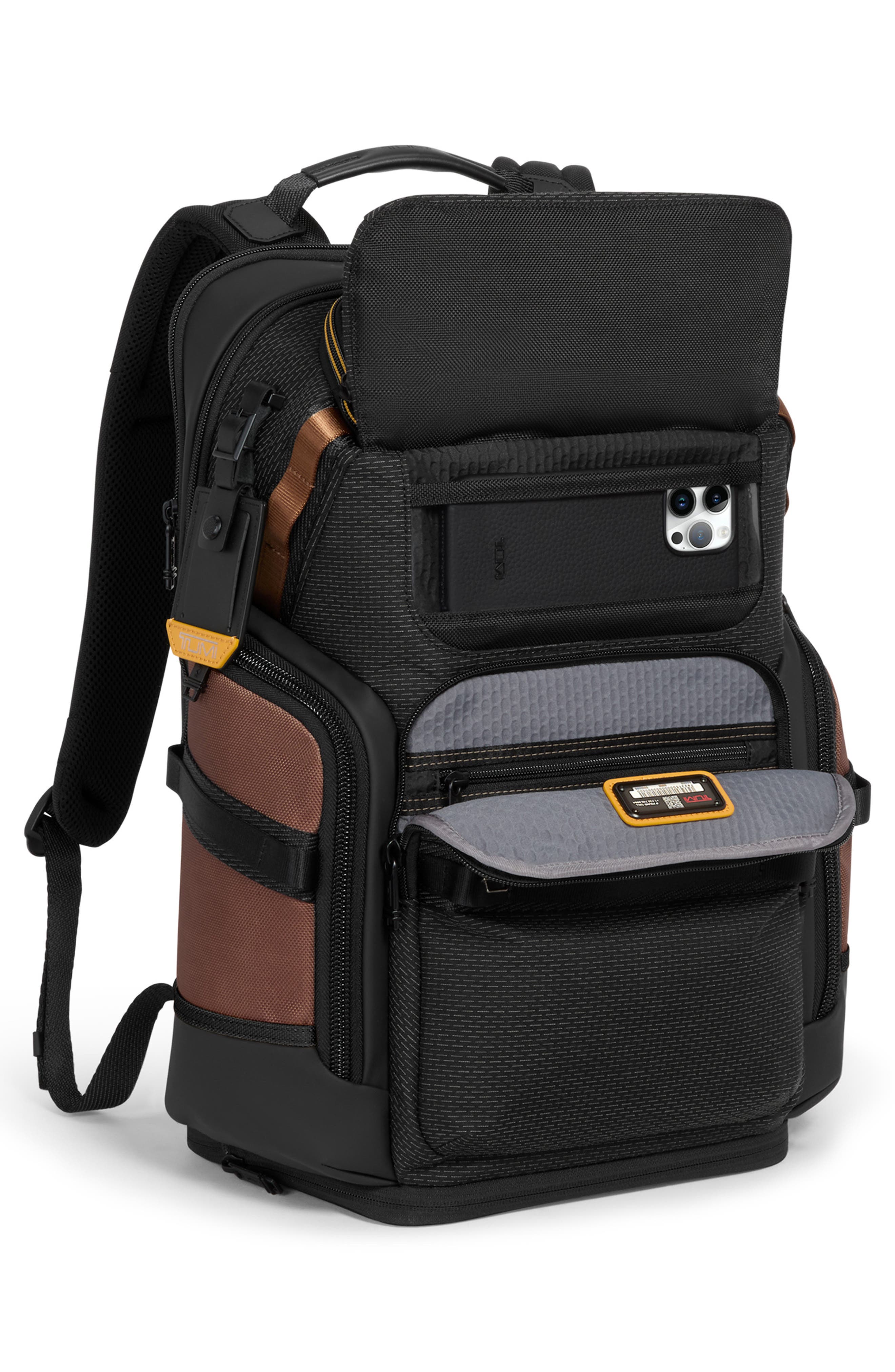 TUMI Nomadic Backpack, Alternate, color, Black Onyx