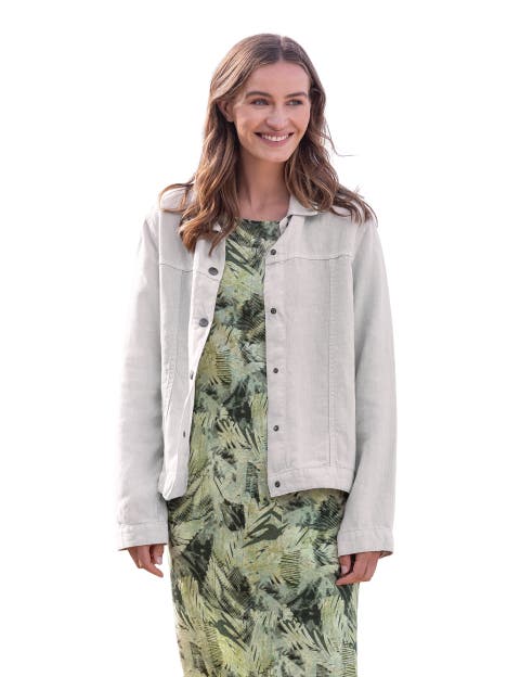 Linen Western Jacket