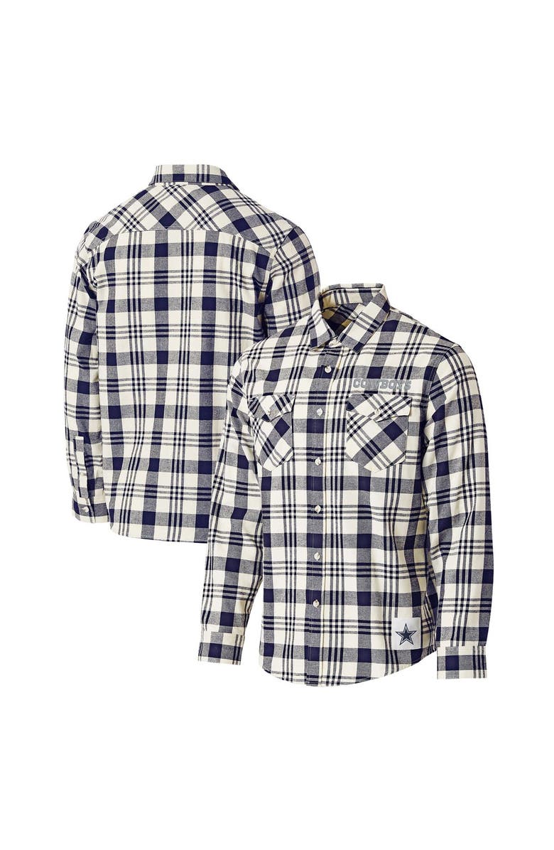 NFL X DARIUS RUCKER Men's NFL x Darius Rucker Collection by Fanatics Navy Dallas Cowboys Western Full-Snap Shirt, Alternate, color, Navy