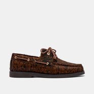 MARC NOLAN Ms. Capri Brown Cowhide Boat Shoes
