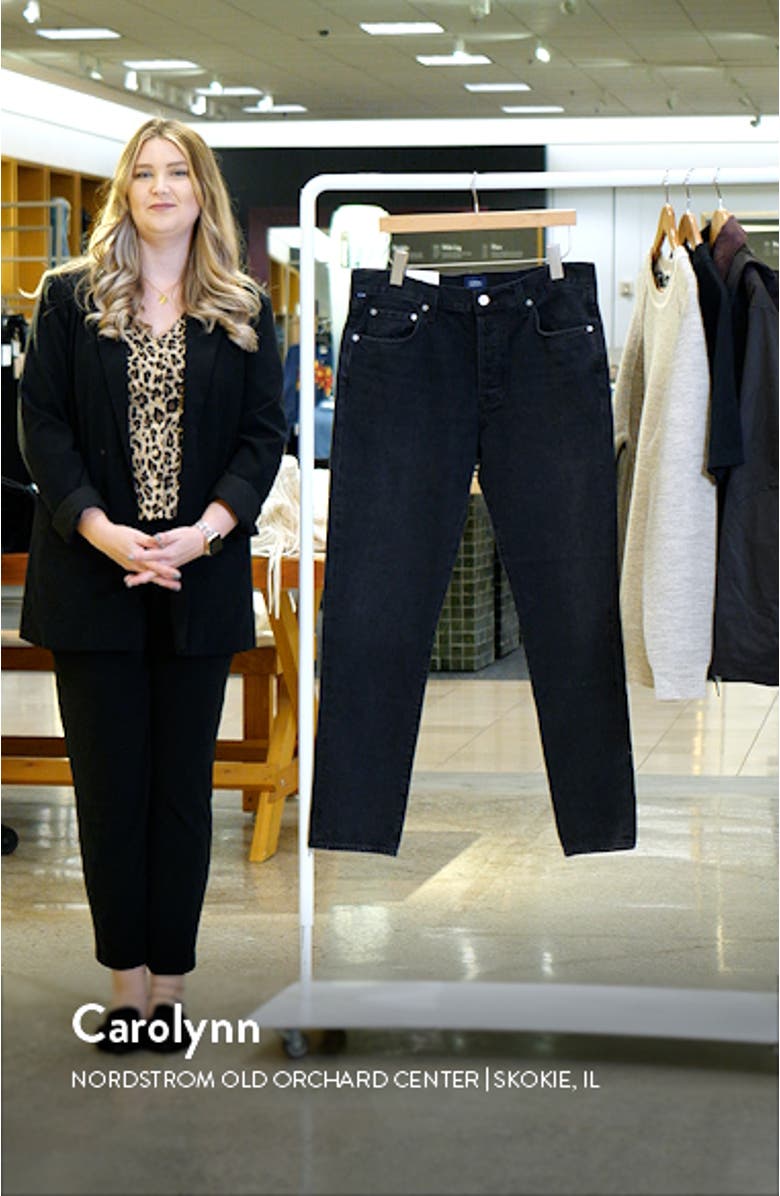 Fin Relaxed Tapered Leg Organic Cotton Jeans, sales video thumbnail