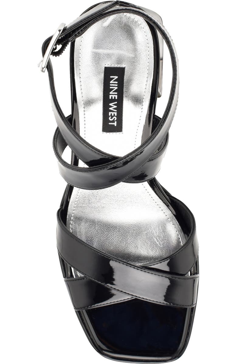 Nine West Tackle Ankle Strap Platform Sandal, Alternate, color,