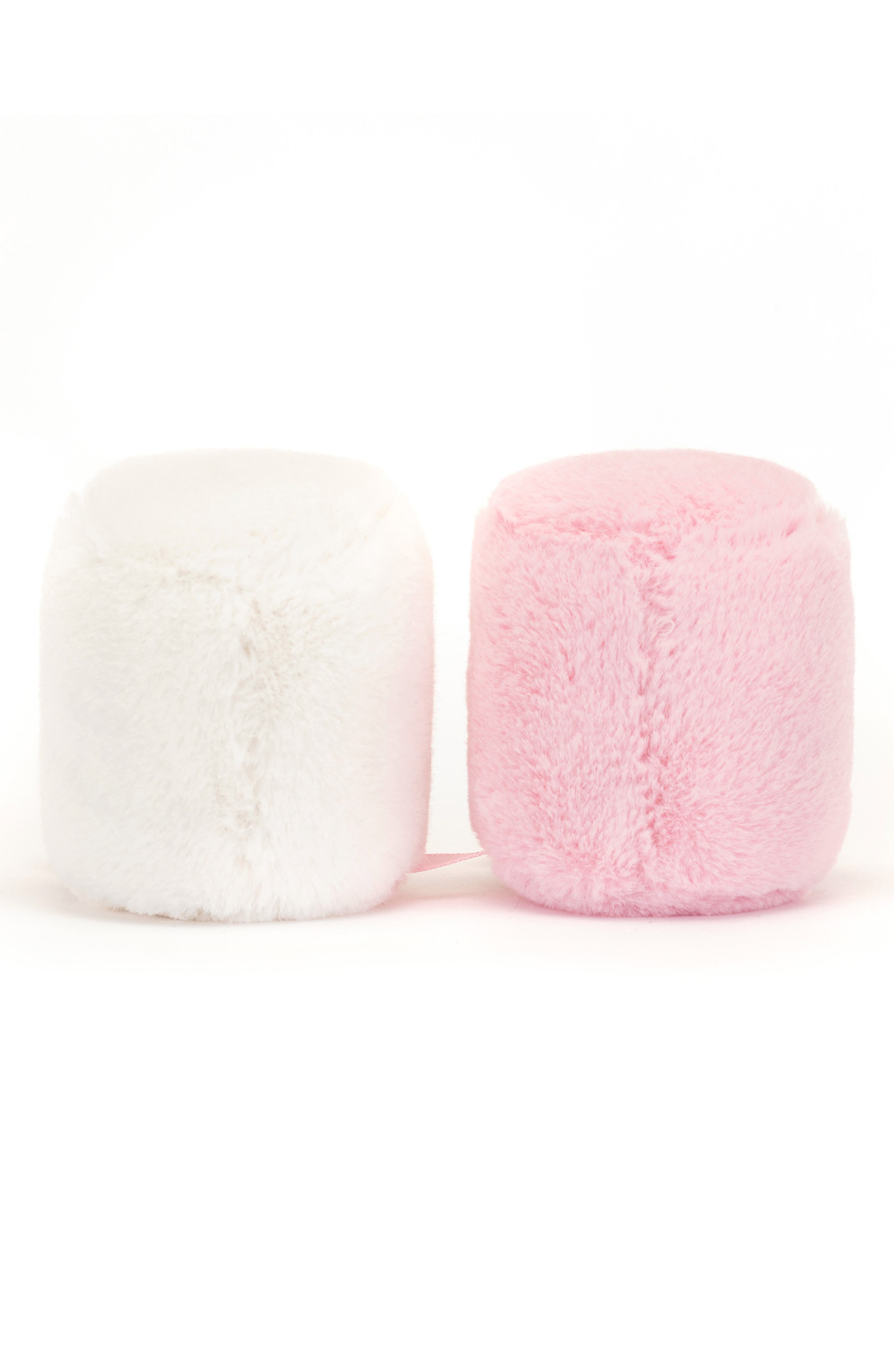  Amuseables Marshmallows マシュマロ Jellycat Amuseables Pink & White Marshmallows | Nordstrom
