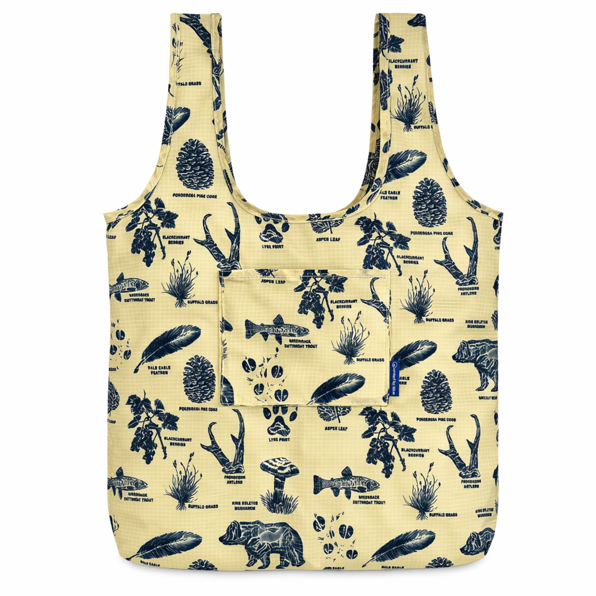 United By Blue The Packable Tote, Main, color, Off White