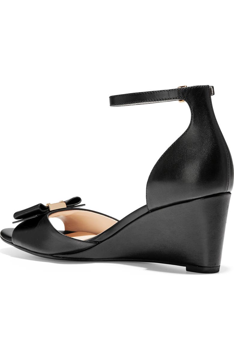 Cole Haan Tali Bow Wedge Sandal, Alternate, color,