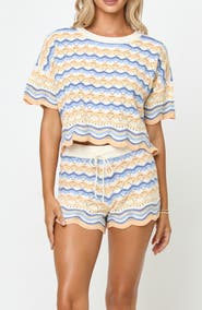 LSPACE Sun Chaser Stripe Top