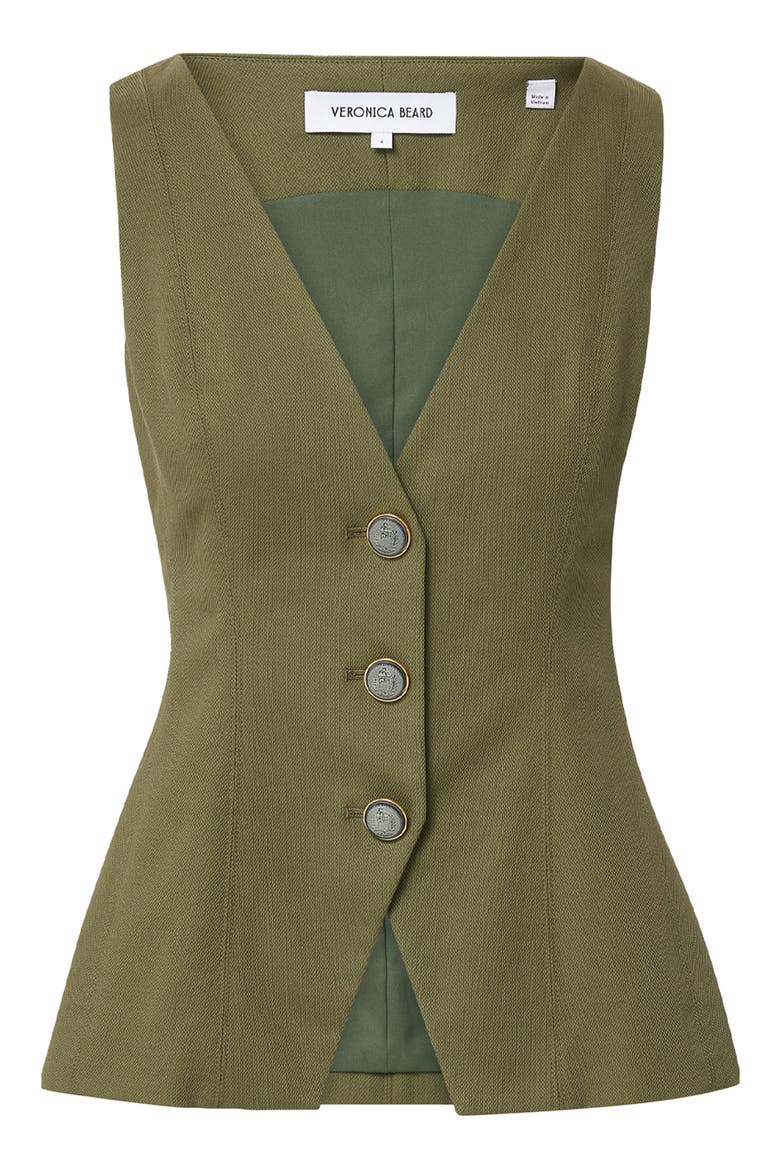 Avalina Vest, Alternate, color, STONE ARMY