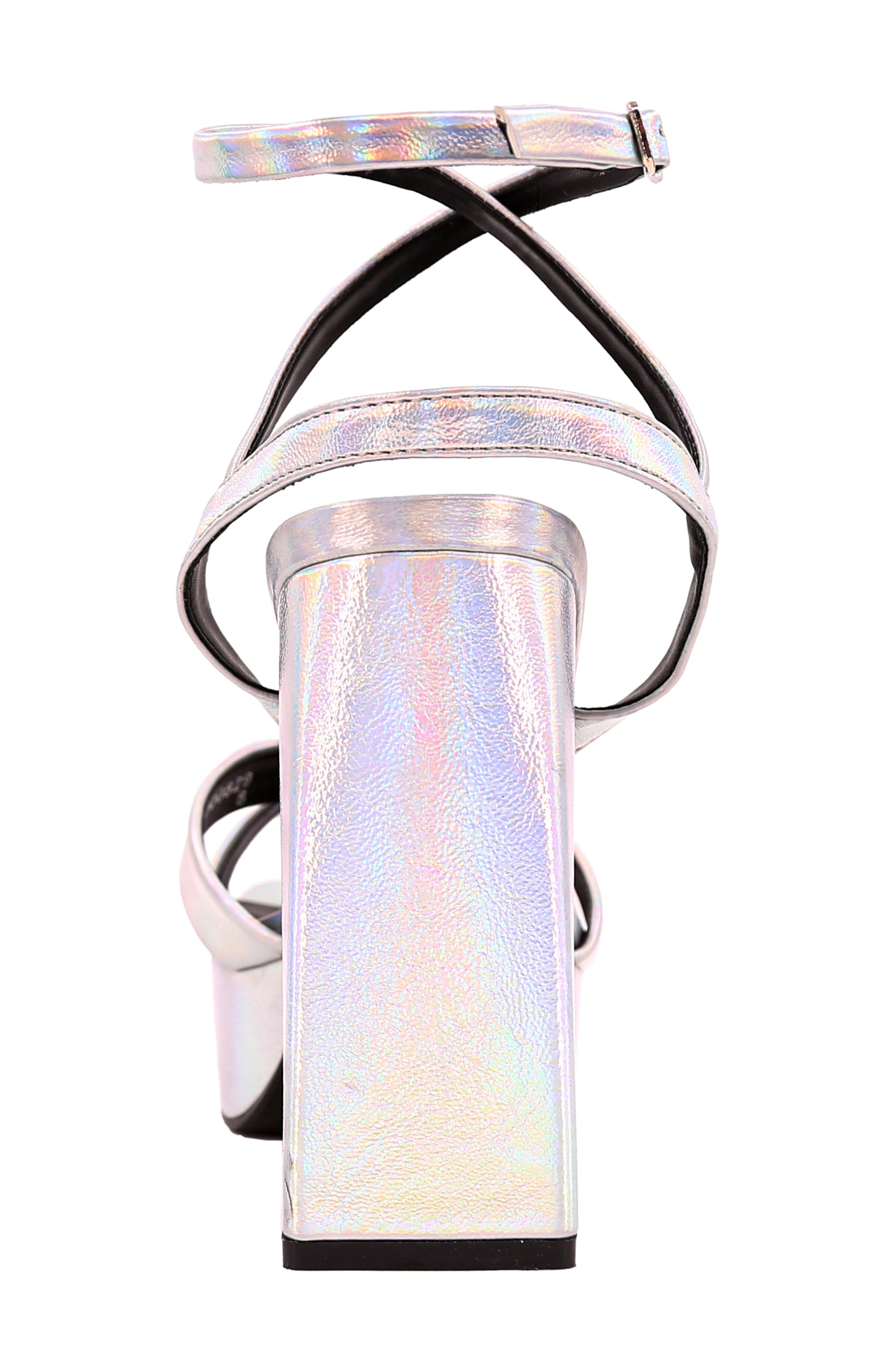 SHUSHOP Ezra Platform Sandal, Alternate, color, 