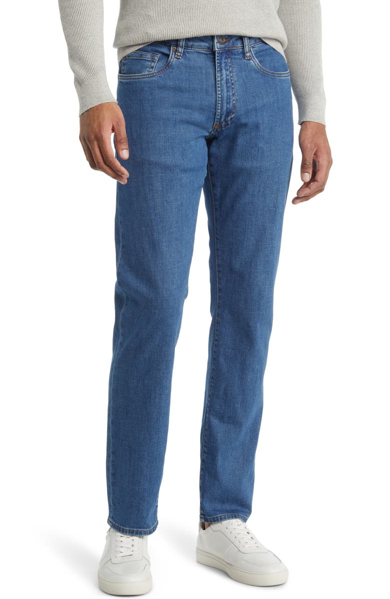 Peter Millar Pilot Mill Straight Leg Jeans, Main, color, 