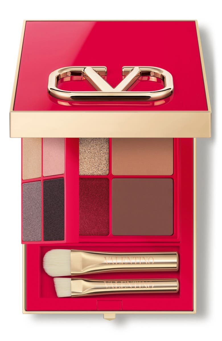 Valentino Color-Flip Multi-Look Eyeshadow Palette, Main, color, 02 When In Paris