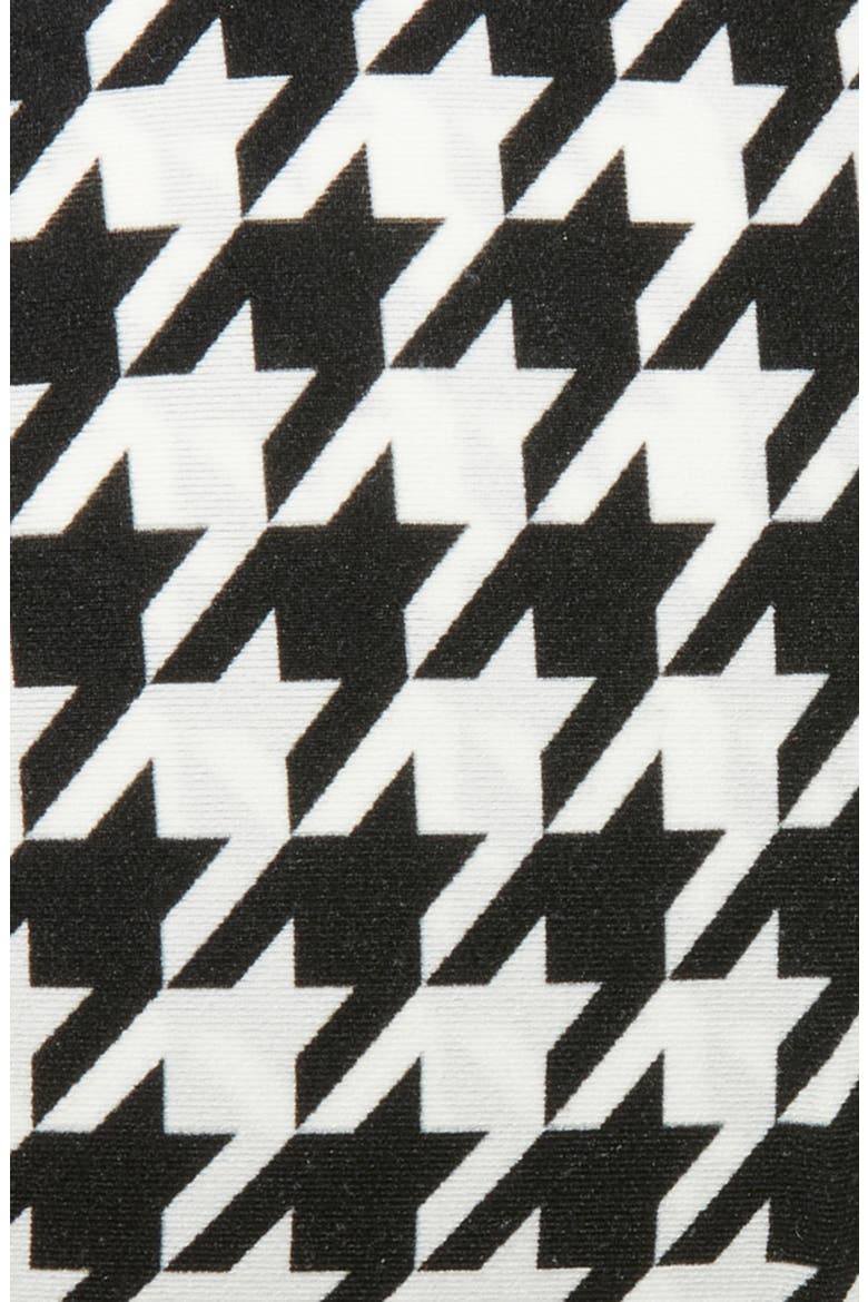 Houndstooth Fabric Headband, Alternate, color, HOUNDSTOOTH BLACK/ WHITE