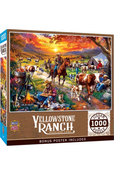 Highland Camp 1000 Piece Jigsaw Puzzle