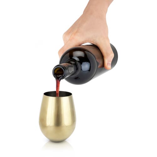 Viski Stemless Wine Glasses Set Of 2 In Belmont