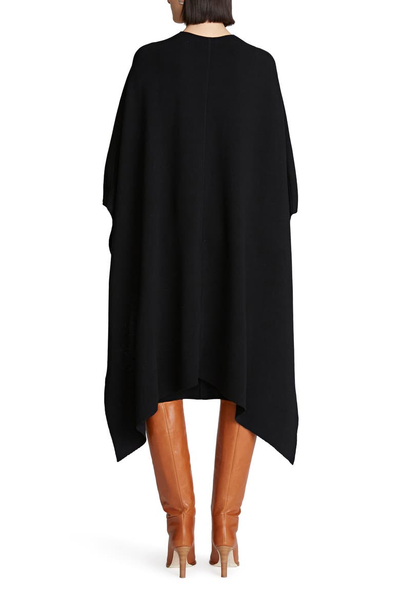 Amal Merino Wool Sweater Dress, Alternate, color, BLACK